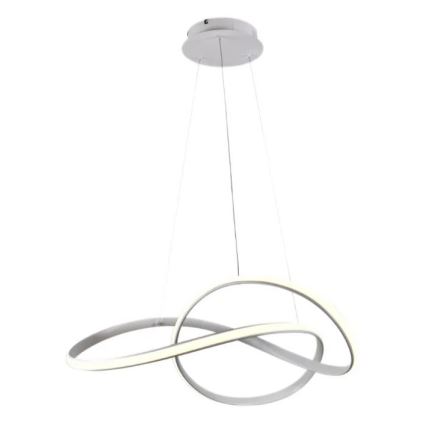 Brilagi - Dimmbare LED-Hängeleuchte an Schnur COSMOWAVE LED/70W/230V 3000-6500K weiß + Fernbedienung