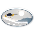 BRILAGI - Dimmbare LED-Kinder-Deckenleuchte ASTRO LED/43W/230V 3000-6000K Ø 49 cm + Fernbedienung