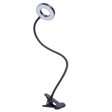 Brilagi - Dimmbare LED-Lampe mit Clip ORBELA LED/8W/5V 3000/4000/5000K schwarz