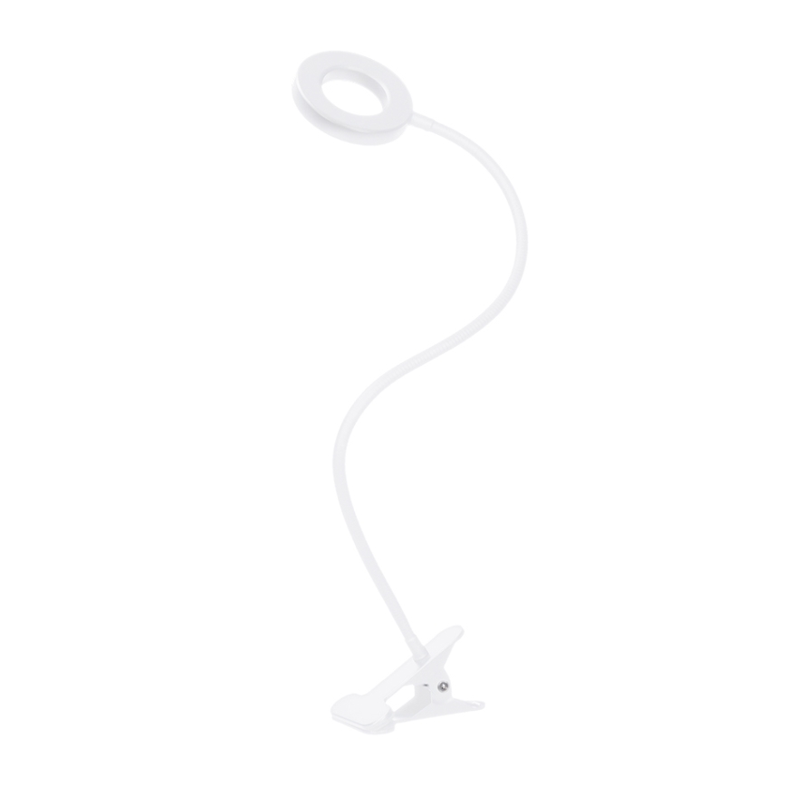 Brilagi - dimmbare LED-Lampe mit Clip ORBELA LED/8W/5V 3000/4000/5000K weiß