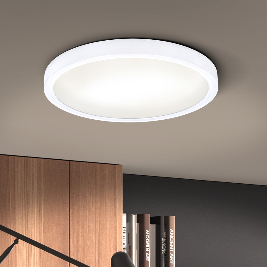 Brilagi - Dimmbare LED-Deckenleuchte ESTELA LED/36W/230V 3000-6500K ø 30 cm weiß + Fernbedienung