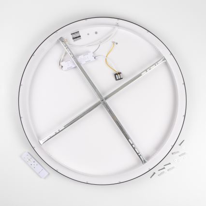 Brilagi - LED-dimmbare Deckenleuchte FALCON II LED/108W/230V 3000-6500K Ø 80 cm schwarz + Fernbedienung