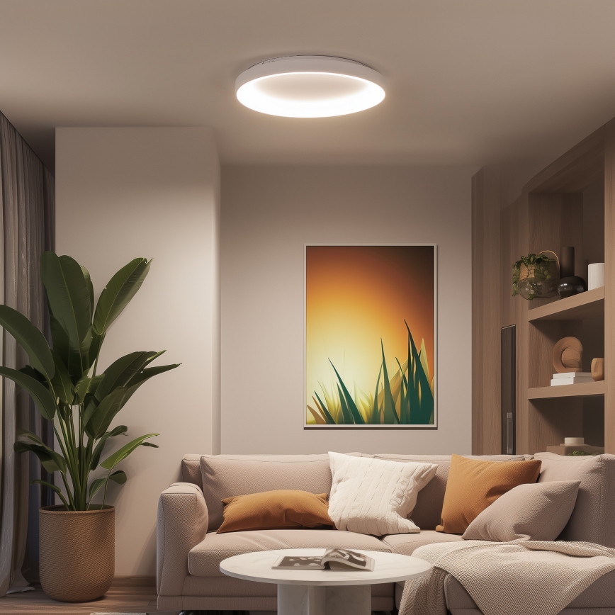 Brilagi - LED-dimmbare Deckenleuchte FALCON II LED/108 W/230 V 3000-6500 K Ø 80 cm weiß + Fernbedienung