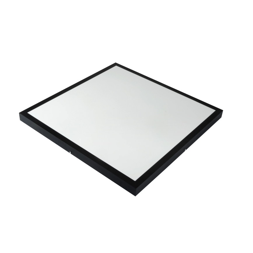 Brilagi - Dimmbare LED-Deckenleuchte für Badezimmer FRAME SMART LED/50W/230V 60x60 cm 3000-6000K IP44 schwarz + Fernbedienung