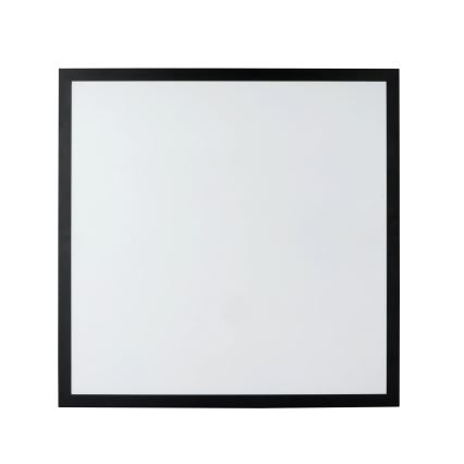 Brilagi - Dimmbare LED-Deckenleuchte für Badezimmer FRAME SMART LED/50W/230V 60x60 cm 3000-6000K IP44 schwarz + Fernbedienung