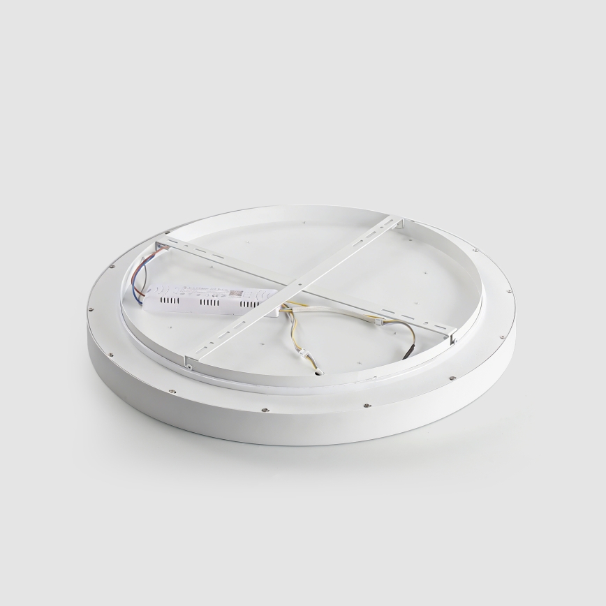 Brilagi - Dimmbare LED-Deckenleuchte GLASS POOL DOUBLE LED/80W/230V 3000-6000K 60 cm weiß + Fernbedienung