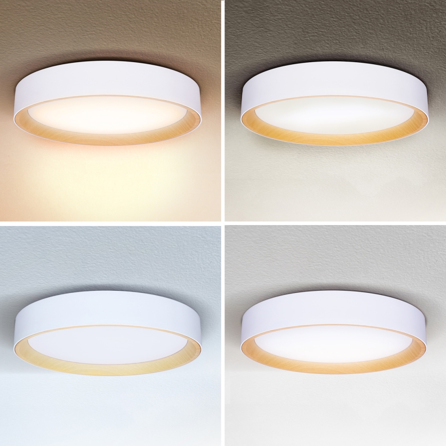 Brilagi - Dimmbare LED-Deckenleuchte LARIOS LED/60W/230V 3000-6500K ø 49 cm weiß + Fernbedienung