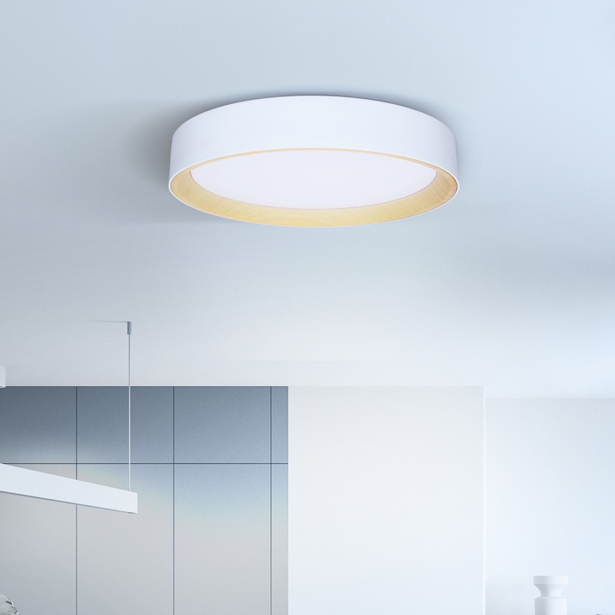 Brilagi - Dimmbare LED-Deckenleuchte LARIOS LED/60W/230V 3000-6500K ø 49 cm weiß + Fernbedienung