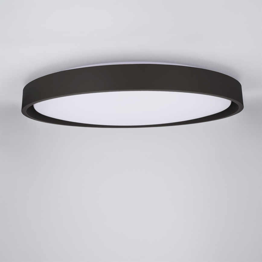 Brilagi - dimmbare LED-Deckenleuchte MATTEO LED/60W/230V 3000-6500K Ø 51,5 cm schwarz + Fernbedienung