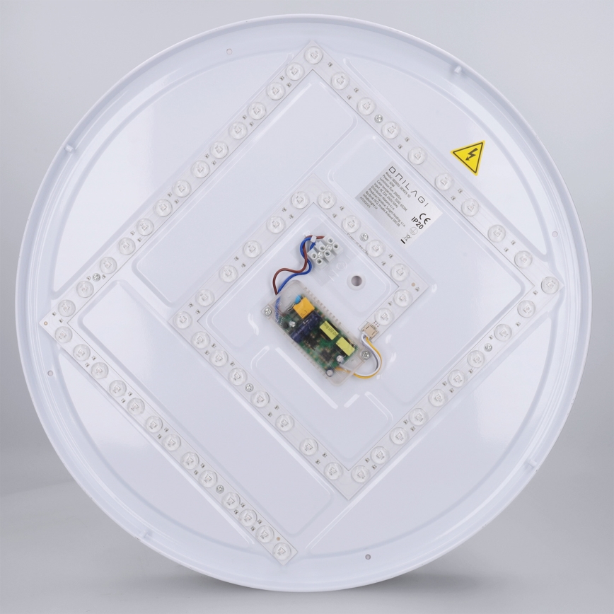 Brilagi - dimmbare LED-Deckenleuchte MATTEO LED/60W/230V 3000-6500K Ø 51,5 cm schwarz + Fernbedienung