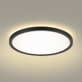 Brilagi - Dimmbare LED-Leuchte mit Bewegungs- und Dämmerungssensor ULTRA SLIM LED/24W/230V d 42 cm + Fernbedienung