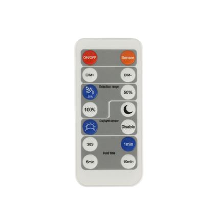 Brilagi - Dimmbare LED-Leuchte mit Bewegungs- und Dämmerungssensor ULTRA SLIM LED/24W/230V d 42 cm + Fernbedienung