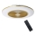 Brilagi - Dimmbare LED-Leuchte mit Ventilator AURA LED/38W/230V 3000-6000K golden + Fernbedienung