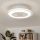 Brilagi - Dimmbare LED-Leuchte mit Ventilator RONDA LED/48W/230V 3000-6000K weiß + Fernbedienung