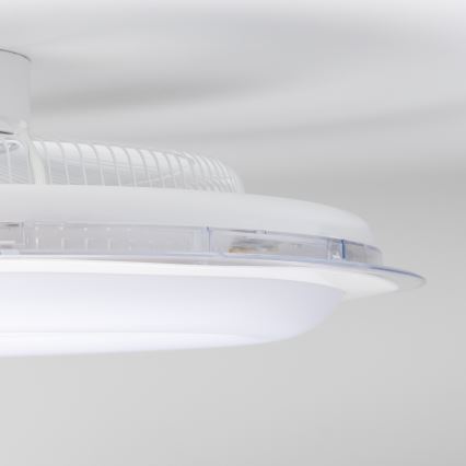 Brilagi - Dimmbare LED-Leuchte mit Ventilator RONDA LED/48W/230V 3000-6000K weiß + Fernbedienung