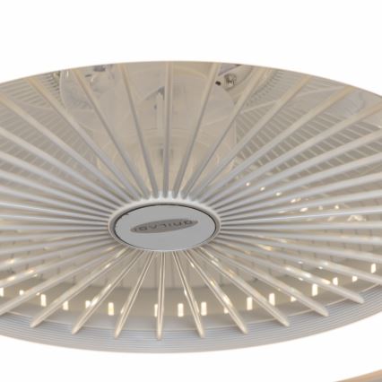 Brilagi - Dimmbare LED-Leuchte mit Ventilator RONDA LED/48W/230V 3000-6000K weiß + Fernbedienung