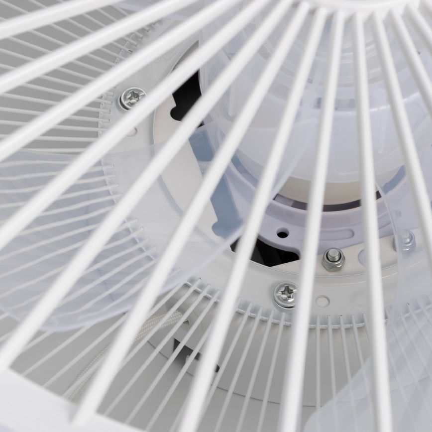 Brilagi - Dimmbare LED-Leuchte mit Ventilator RONDA LED/48W/230V 3000-6000K weiß + Fernbedienung