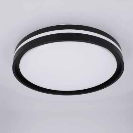Brilagi - LED Dimmbare Deckenleuchte NAOMI LED/48W/230V 3000-6500K Ø 39 cm schwarz + Fernbedienung