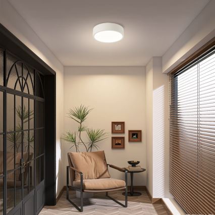 Brilagi - POOL dimmbare LED-Deckenleuchte LED/18W/230V 3000-6000K 20 cm bílá + Fernbedienung