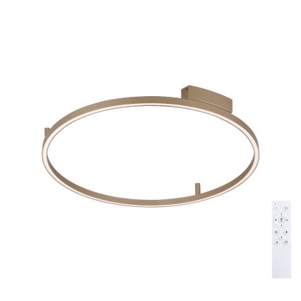 BRILAGI - LED-dimmbare Deckenleuchte PORTOFINO LED/60W/230V 3000-6000K Ø 80 cm beige + Fernbedienung