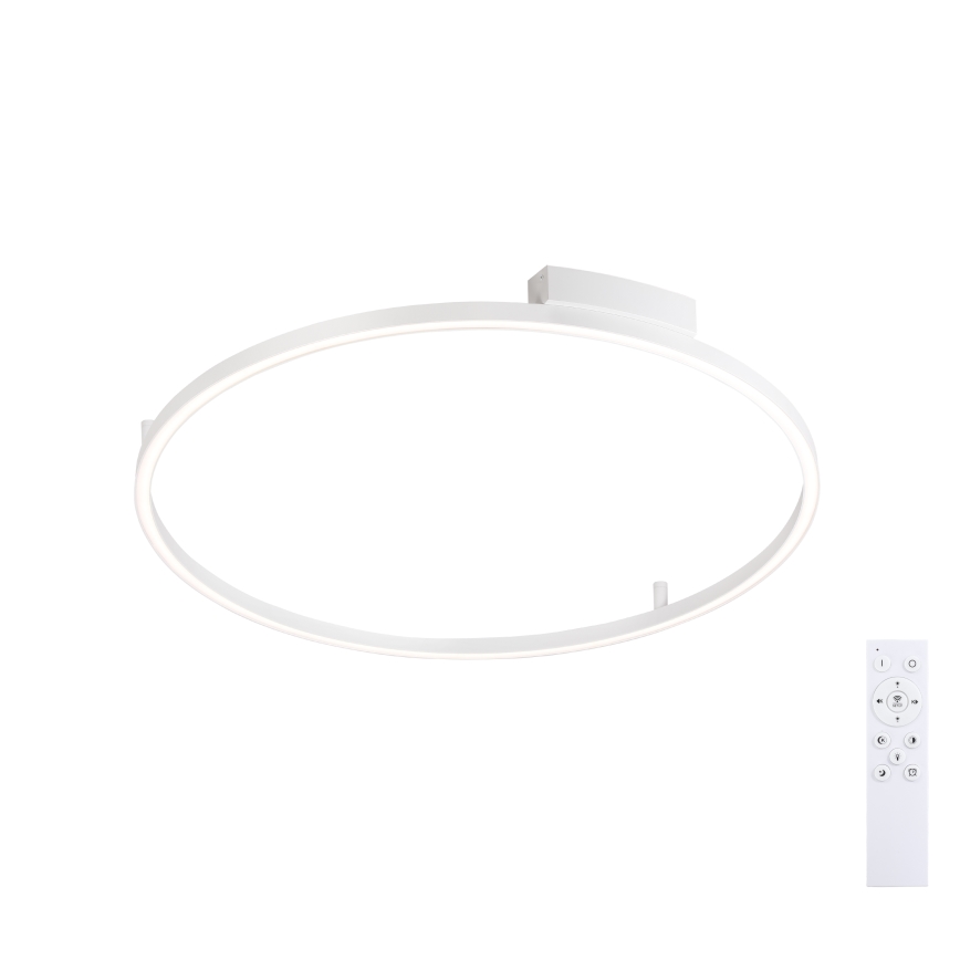 Brilagi - LED dimmbare Deckenleuchte PORTOFINO LED/60W/230V 3000-6000K Ø 80 cm weiß + Fernbedienung