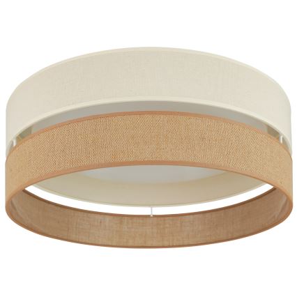 Brilagi - Dimmbare LED-Deckenleuchte ROYAL YUTE LED/24W/230V d 45 cm 3000/4000/6500K beige/cremefarben  + Fernbedienung