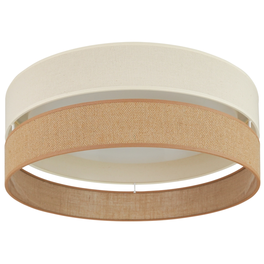 Brilagi - Dimmbare LED-Deckenleuchte ROYAL YUTE LED/24W/230V d 45 cm 3000/4000/6500K beige/cremefarben  + Fernbedienung