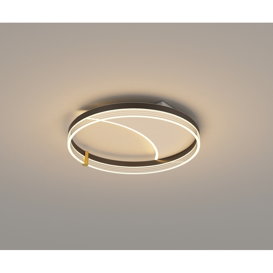 Brilagi - dimmbare LED-Deckenleuchte SIRELI LED/47W/230V 3000-6000K Durchmesser 40 cm + Fernbedienung