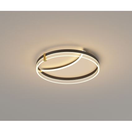 Brilagi - dimmbare LED-Deckenleuchte SIRELI LED/47W/230V 3000-6000K Durchmesser 40 cm + Fernbedienung