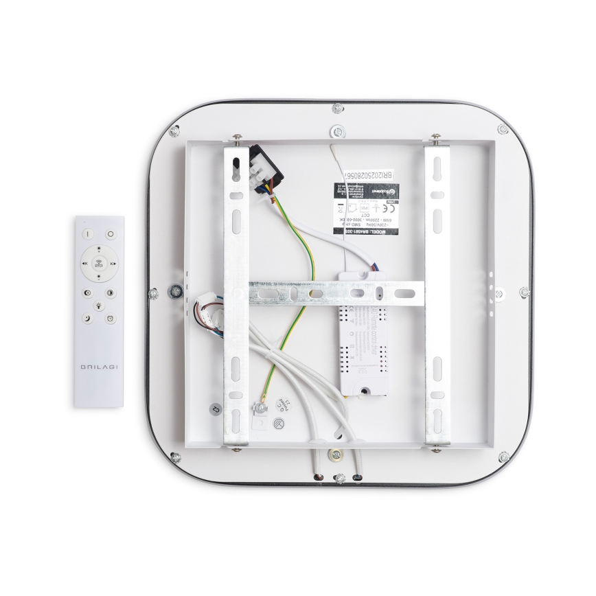 Brilagi - LED-dimmbare Deckenleuchte TRIVARO LED/65W/230V 3000-6000K 30x30 cm + Fernbedienung