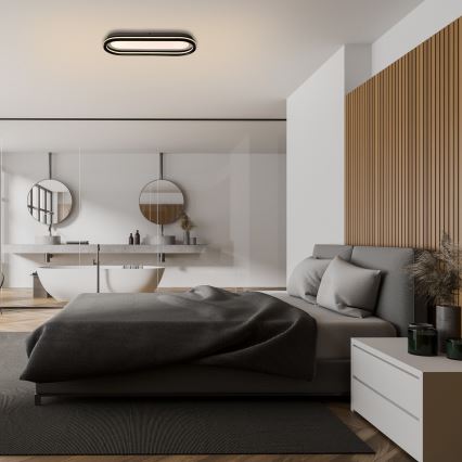 Brilagi - dimmbare LED-Deckenleuchte TRIVARO LED/85W/230V 3000-6000K 20x60 cm + Fernbedienung