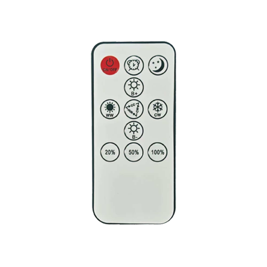 Brilagi - Dimmbare LED-Deckenleuchte ULTRA SLIM LED/18W/230V 2700-6500K 30x30 cm weiß + Fernbedienung