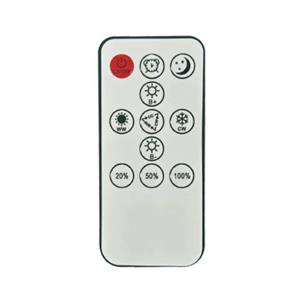 Brilagi - Dimmbare LED-Deckenleuchte ULTRA SLIM LED/18W/230V 2700-6500K d 30 cm weiß + Fernbedienung