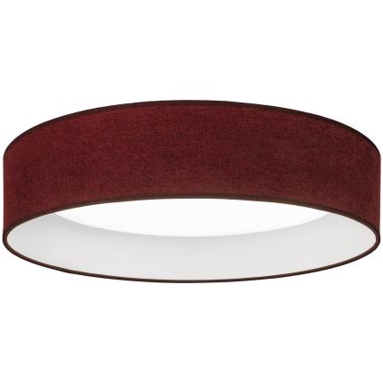 Brilagi - dimmbare LED-Deckenleuchte VELVET SMART VARI LED/24W/230V 3000-6500K Ø 45 cm bordeauxrot + Fernbedienung