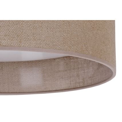Brilagi – Dimmbare LED-Deckenleuchte VELVET SMART LED/24W/230V d 45 cm 2700-6500K Wi-Fi Tuya braun + Fernbedienung