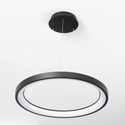 Brilagi - LED-dimmbar Pendelleuchte mit Seilabhängung FALCON SLIM LED/42W/230V 3000-6500K pr. 50 cm schwarz + Fernbedienung