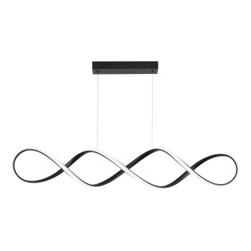 Brilagi - dimmbare LED-Pendelleuchte an Seil DNA LED/41W/230V 4100K schwarz + Fernbedienung