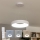 Brilagi - Dimmbare LED-Pendelleuchte an Seil FALCON II LED/67W/230V 3000–6500K Ø 40 cm weiß + Fernbedienung
