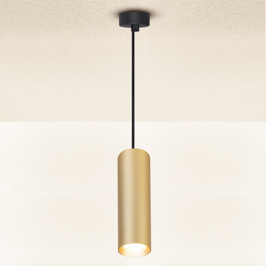 Brilagi - dimmbare LED-Pendelleuchte SELE mit Seilaufhängung 1xGU10/6,5W/230V 2700-6500K schwarz/gold