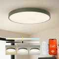Brilagi - dimmbare LED-Poolleuchte POOL SMART LED/128W/230V Ø 100 cm 3000–6000 K Wi‑Fi Tuya + Fernbedienung, grün
