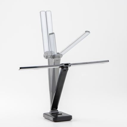 BRILAGI - Dimmbare LED-Schreibtischlampe MODO DUO LED/8W/5V 3000/4000/6500K schwarz
