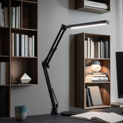 Brilagi - dimmbare LED-Tischlampe 2-in-1 USB VARIO LED/14W/5V 3000-6000K schwarz