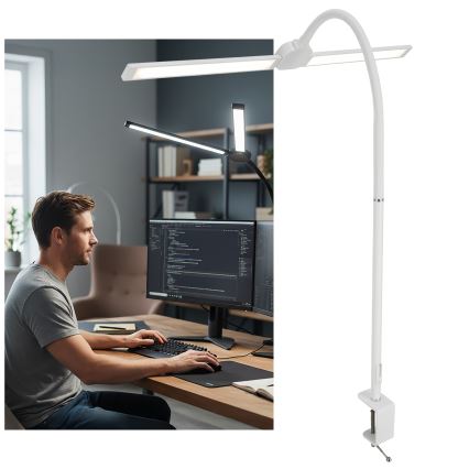 Brilagi - dimmbare LED-Tischlampe USB VARIO LED/14W/5V 3000-6000K weiß