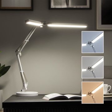 Brilagi - dimmbare LED-Tischlampe VARIO LED/15W/230V 3000-6000K weiß