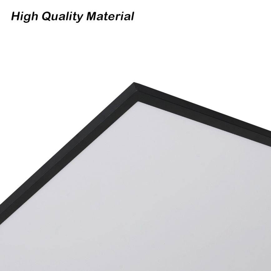 Brilagi - LED dimmbare Deckenleuchte SLIMFRAME LED/80W/230V 120x60 cm 3000-6000K schwarz + Fernbedienung