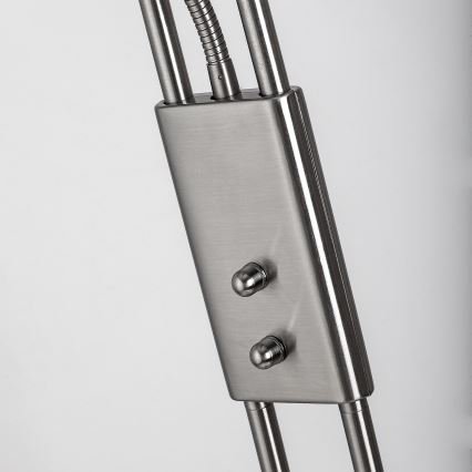 Brilagi - Dimmbare Stehleuchte SCARLETT 1xR7s/230W/230V + 1xG9/40W mattchrom