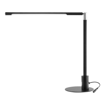 Brilagi - Dimmbare Touch-Tischlampe mit USB-Anschlüssen VARIO LED/7W/230V 3000-6500K CRI 96 schwarz