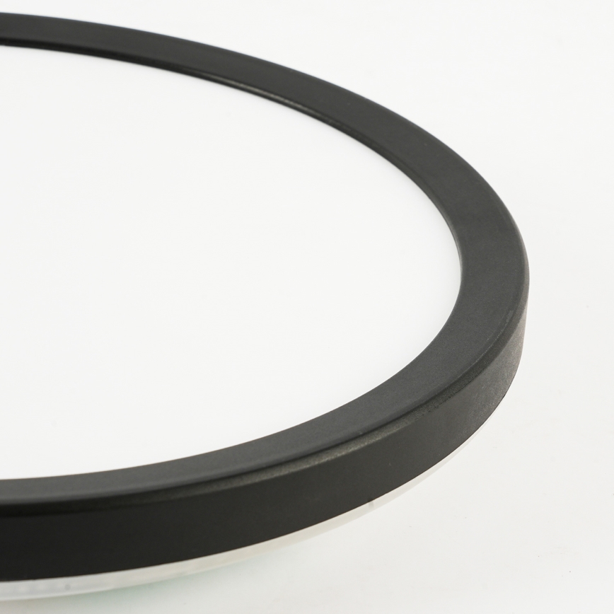 Brilagi - Dimmbare LED-Deckenleuchte ULTRA SLIM LED/24W/230V 2700-6500K Durchmesser 42 cm schwarz + Fernbedienung