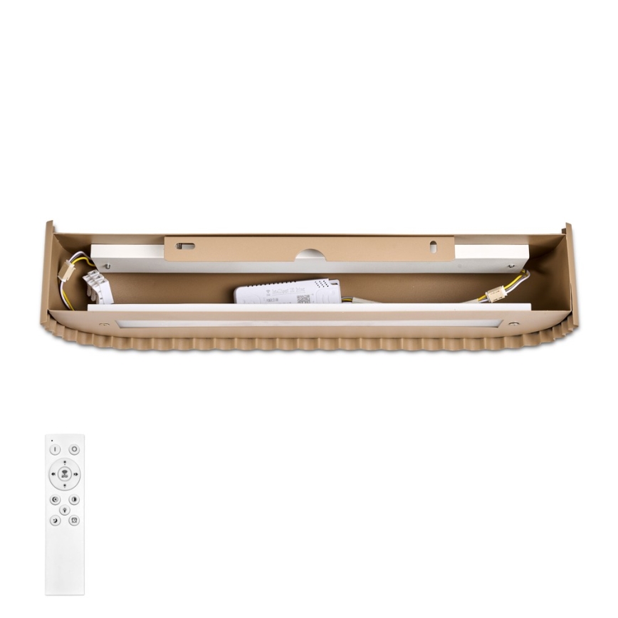 BRILAGI - Dimmbare LED-Wandleuchte FALCON MODERN LED/14W/230V 3000-6000K 40 cm beige + Fernbedienung