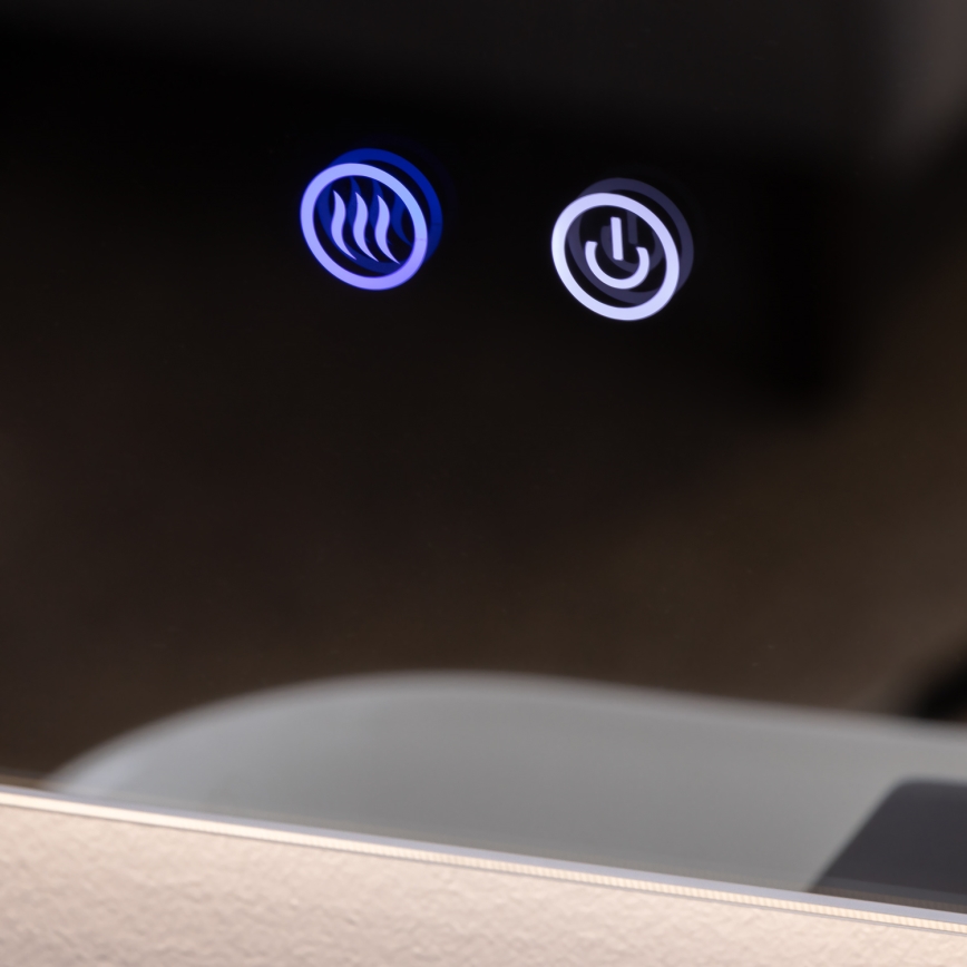 Brilagi - LED-beheizter Badezimmerspiegel DIANA LED/13W/230V 60x40 cm IP44 CRI 90 dimmbar + CCT